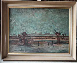 Door Gevaert - Door Gevaert / landschap, 60cm x 80cm (lijst 95cm x 75cm) kopen? Bied vanaf 125!