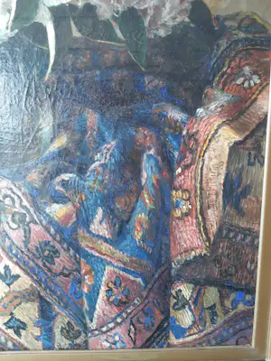 Berend Wolter Weyers - Stilleven vaas met bloemen kopen? Bied vanaf 100!