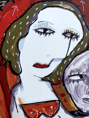 Dodog Soeseno - Kleurenzeefdruk | 'Under the good signs' kopen? Bied vanaf 60!