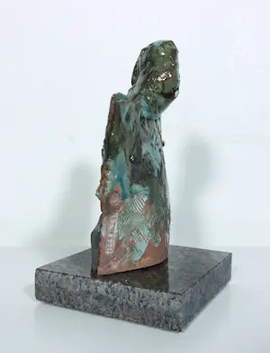 Ada Stel - Keramiek, Green lady kopen? Bied vanaf 150!