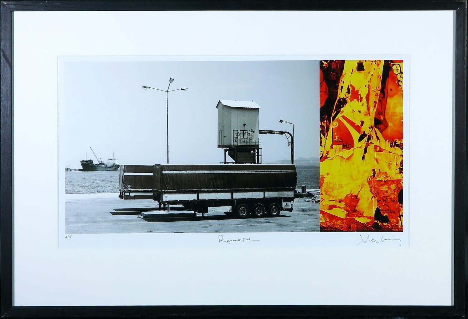 Francois Berthier - Foto, Remarque - Ingelijst verkocht voor € 35!