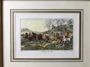 Buy Henry Thomas Alken - Bolting the Fox? Bid from 5!