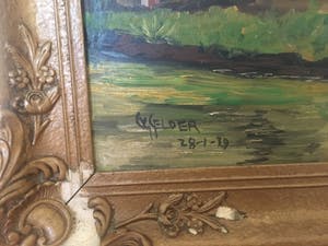 Niet of onleesbaar gesigneerd - v gelder kopen? Bied vanaf 10!