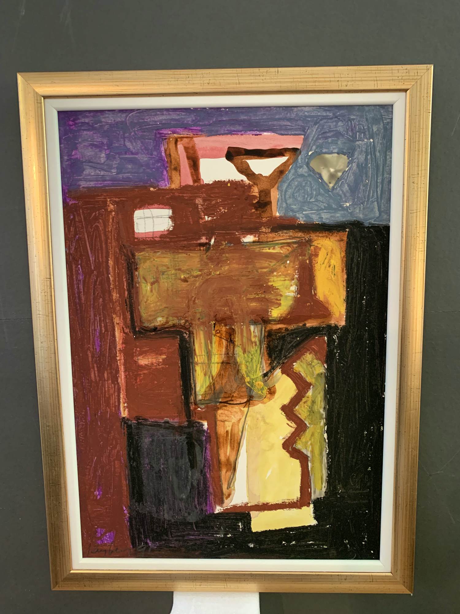 Theo Kuijpers - Olieverf op Papier‼️ kopen? Bied vanaf 375!