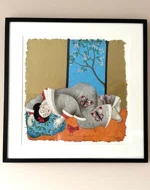 Ada Breedveld - Femmes Japonnais III verkocht voor € 400!