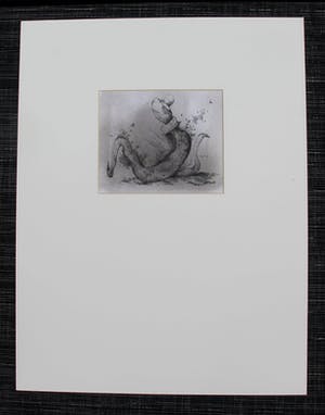 Dirkje Kuik - Pen/inkttekening: "Aram en de bende ..." + boek waarin tekening staat kopen? Bied vanaf 175!