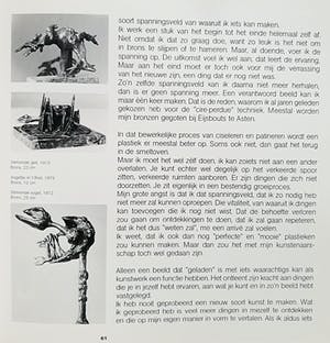 Wim Rijvers - Stervende geit, bronzen beeld (unica, volledig gedocumenteerd) kopen? Bied vanaf 495!