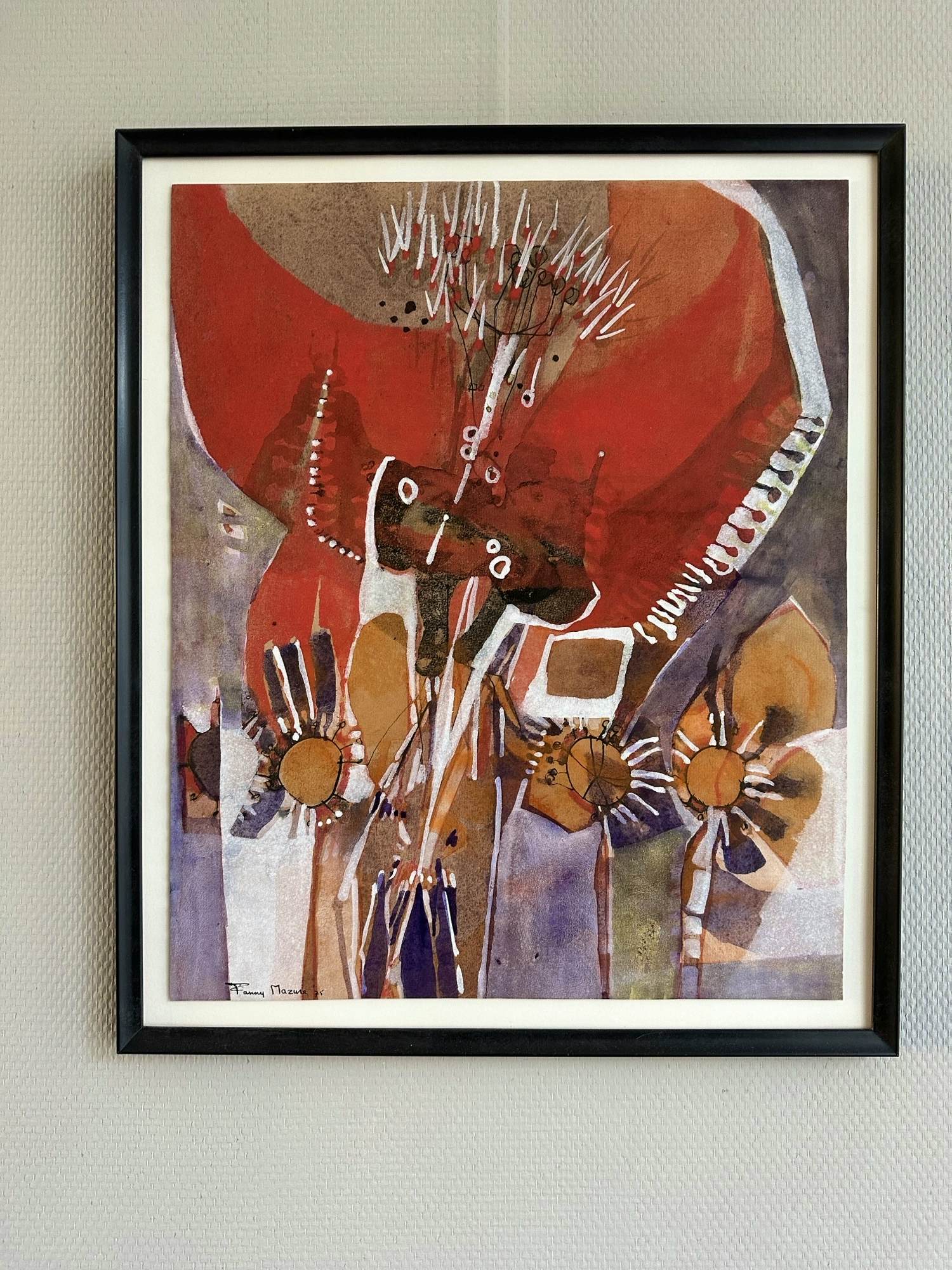Fanny Mazure - abstract kopen? Bied vanaf 125!