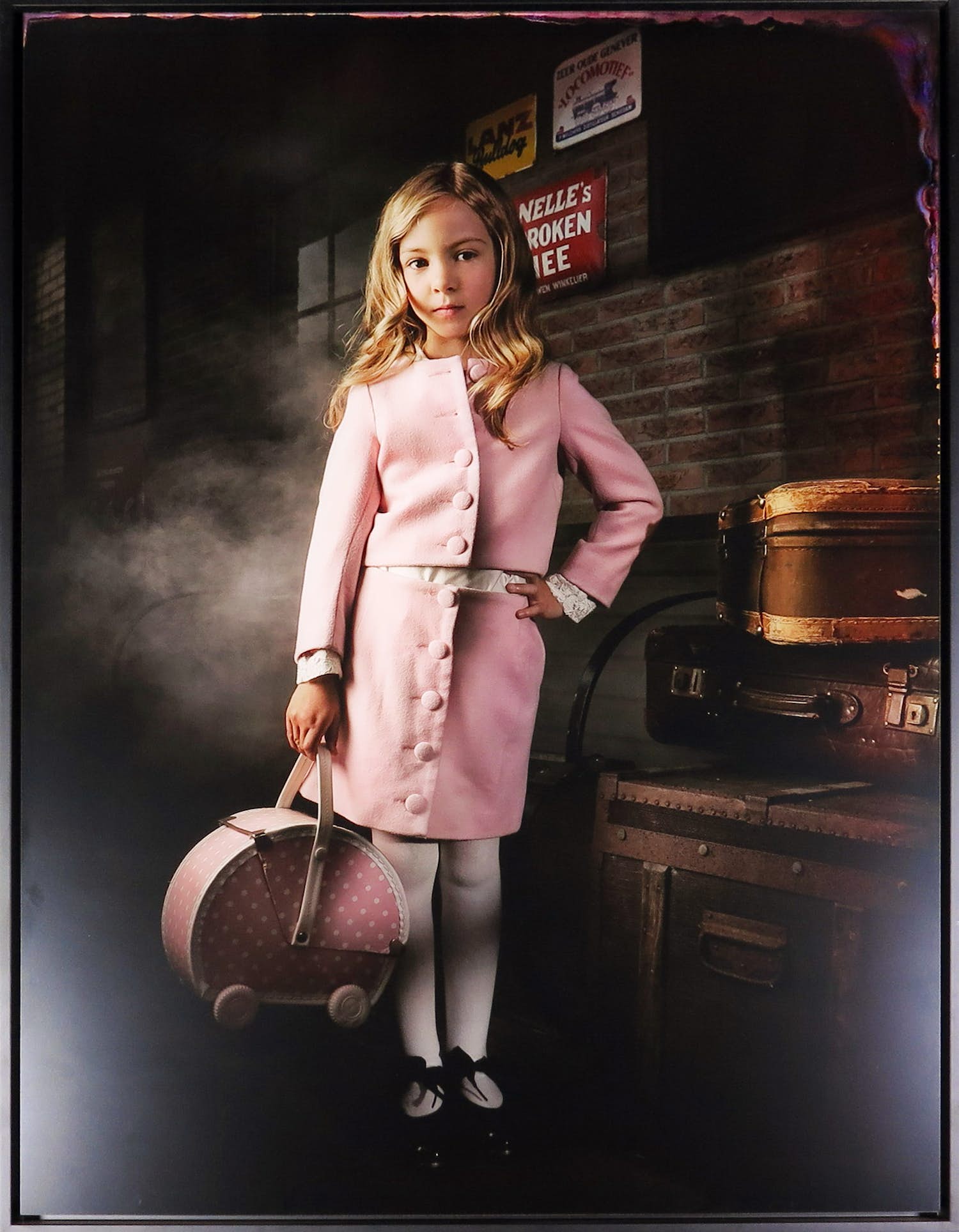 Shemara - Foto op dibond, Downtown Train serie Nr.3 - Ingelijst kopen? Bied vanaf 1!