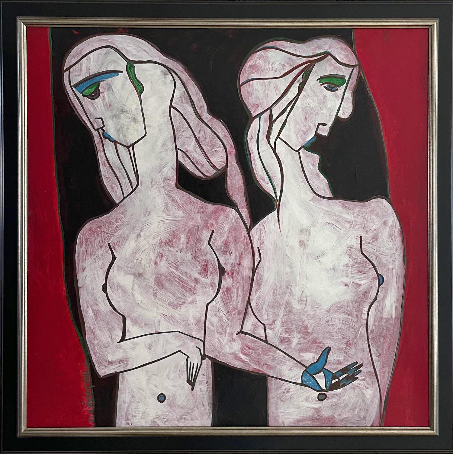 Theo Mackaay - Olieverf schilderij verkocht voor € 700!