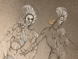 Leonor Fini - Zonder titel kopen? Bied vanaf 25!