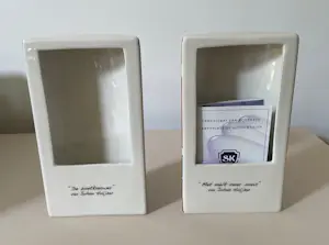 Plateelbakkerij Schoonhoven - Kunstaardewerken Suiker en melkhouder ontwerp Johan Huijzer kopen? Bied vanaf 28!