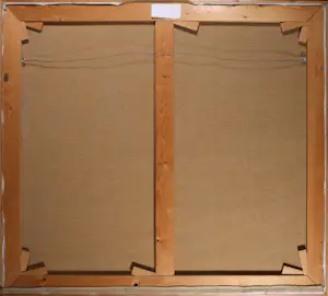 Chris van Voorst - Olieverf op doek, Zonder titel II - Ingelijst (Groot) kopen? Bied vanaf 100!