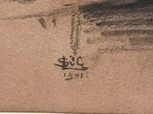 Carel Nicolaas Storm van 's-Gravesande - Tekening Jonge vrouw kopen? Bied vanaf 1000!