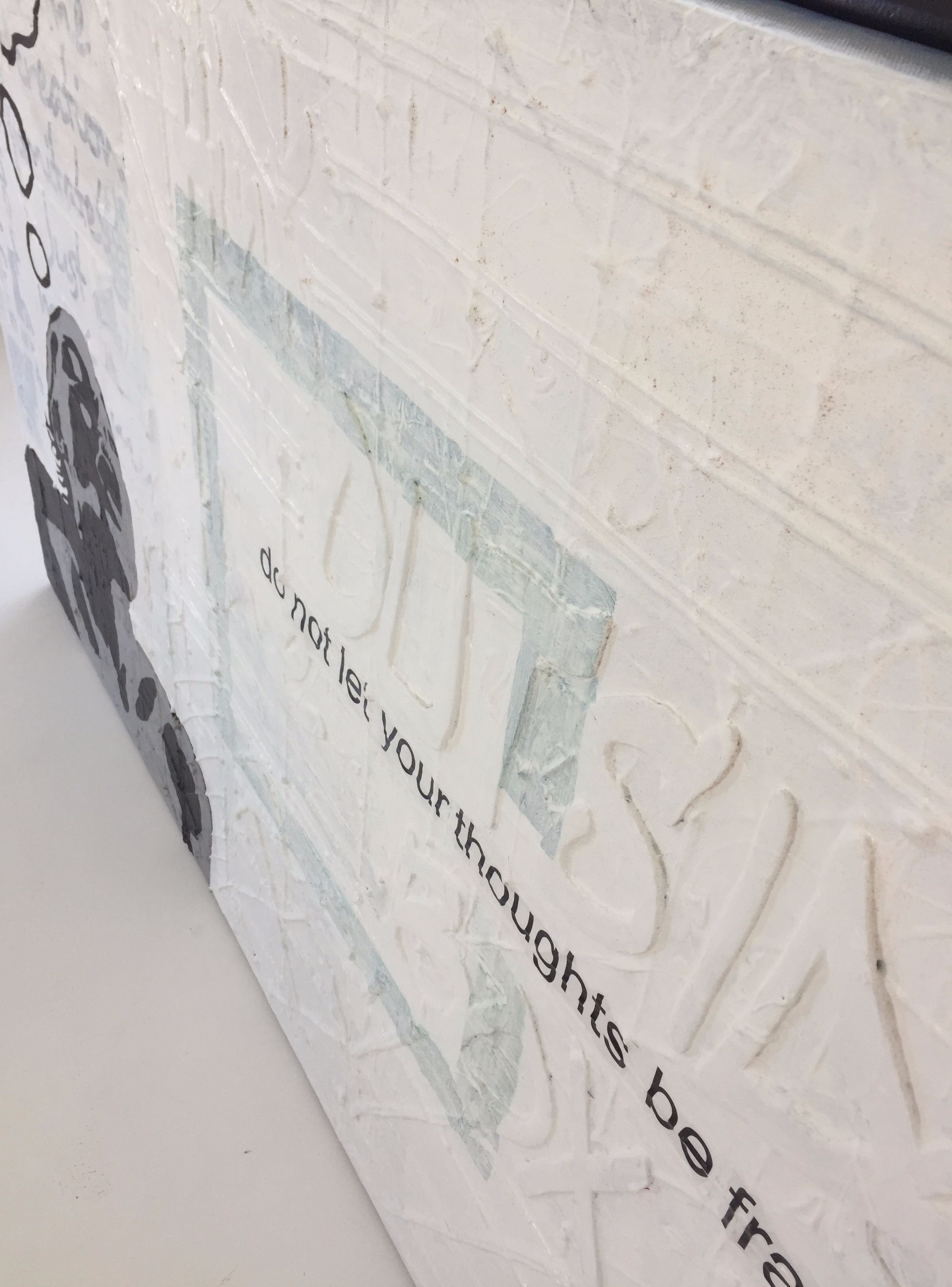 Niet of onleesbaar gesigneerd - Do not let your thoughts be framed kopen? Bied vanaf 1!