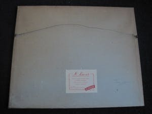 Niet of onleesbaar gesigneerd - Omstreeks 1920 - Aquarel "Parijs -ochtend aan de Quai de Montebello" gesigneerd kopen? Bied vanaf 10!