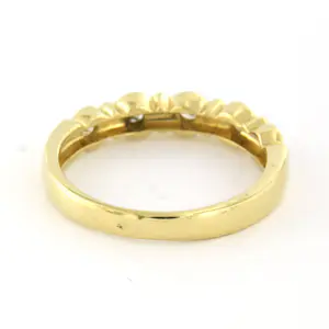 18k geel gouden ring met briljant geslepen diamant tot. 0.25ct – F/G - VS/SI kopen? Bied vanaf 410!