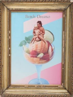 Margriet Smulders - ingelijste foto/collage: Beach Dreams - 1992 kopen? Bied vanaf 150!