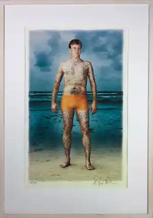 Henk Schiffmacher - Fotocollage, Alex - Ingelijst verkauft für € 220!