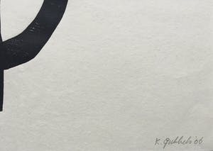 Klaas Gubbels - houtdruk 'Zwarte kan ’ - 2006 - oplage 30 kopen? Bied vanaf 375!