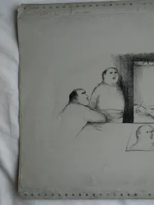 Metten Koornstra - Originele drukplaat , “De Conversatie” – 1970 kopen? Bied vanaf 25!