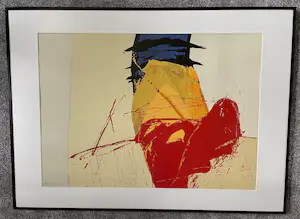 Arty Grimm - Zeefdruk - Abstract - Ingelijst kopen? Bied vanaf 65!