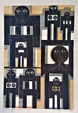 Manfred Degenhardt - Figurenkomposition kopen? Bied vanaf 40!