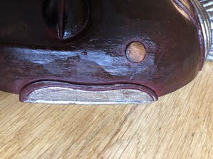 Niet of onleesbaar gesigneerd - Houten masker met de kenmerken van de Baoulé of Baule stam uit Ivoorkust kopen? Bied vanaf 1!