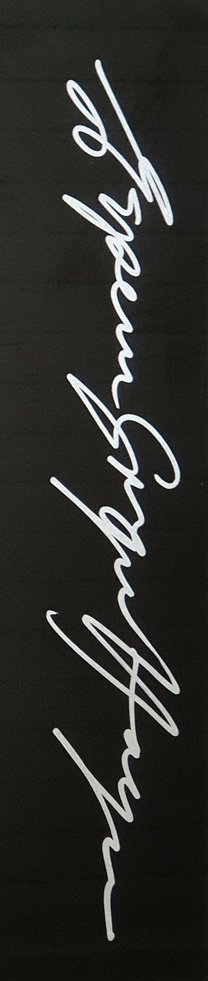 Espen Hagen - Silver chief on black | Groot kopen? Bied vanaf 90!