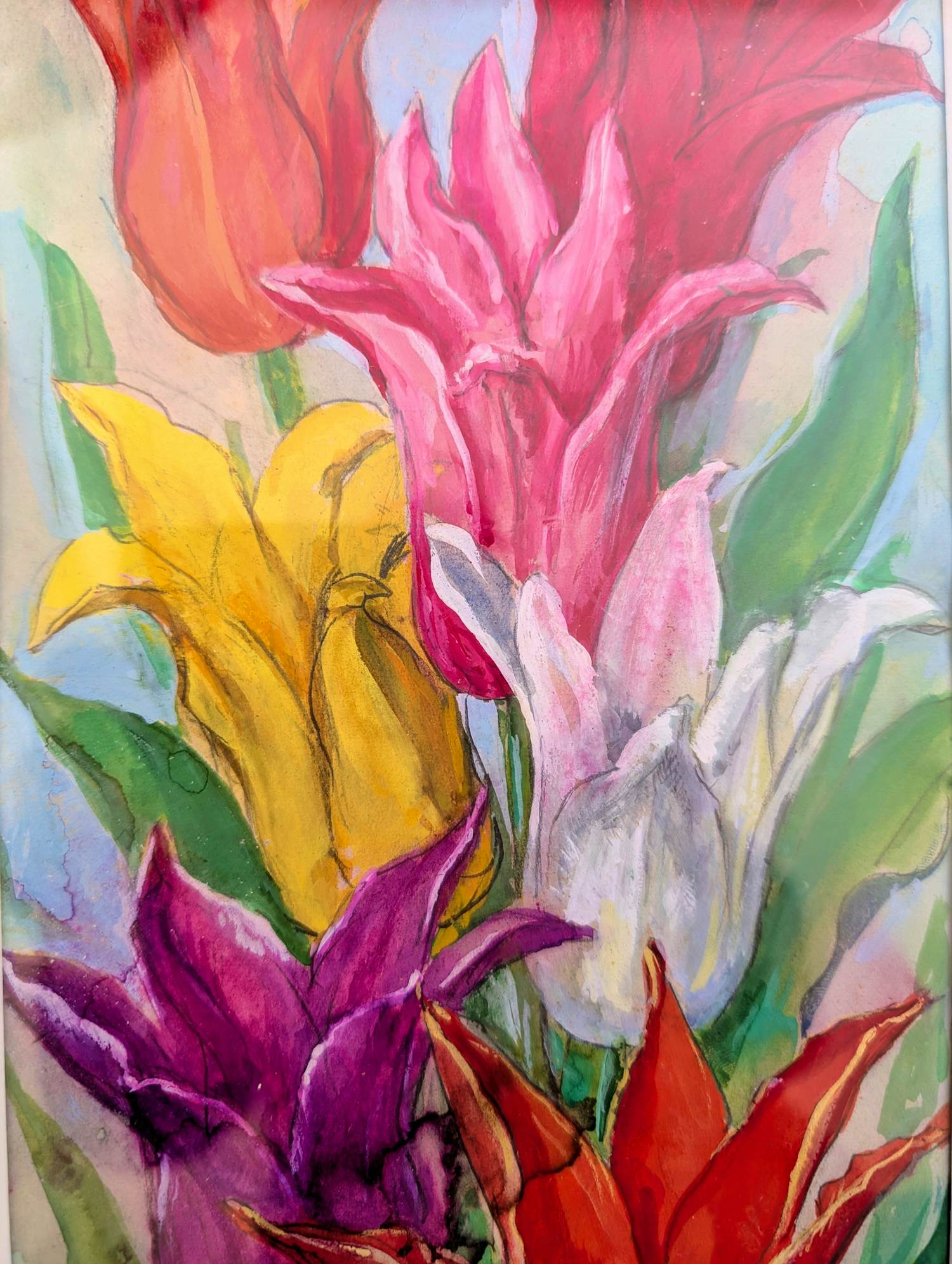 Alberta Johanna Meijer-Smetz - TULPEN IN VOLLE BLOEI kopen? Bied vanaf 20!