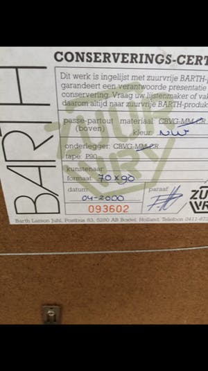 Ada Breedveld - Zeefdruk,Titel, "Morning Glory". kopen? Bied vanaf 80!