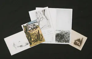 Hein Stork - Jaap Kruijff, Margriet Oomen, e.a. Lot v. 5 gesigneerde werkjes (nieuwjaarswens) kopen? Bied vanaf 1!