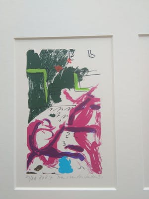 Frans van der Sanden - 5 x Zeefdruk, zonder titel. kopen? Bied vanaf 10!