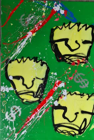 Espen Hagen - Origineel op doek - gesigneerd - 2007 kopen? Bied vanaf 1!