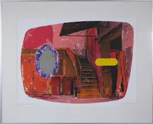 Jelis van Dolderen - 5 zeefdrukken op papier, Hotel Ripotot - Ingelijst kopen? Bied vanaf 80!