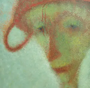 Aad de Haas - Olieverf op board, Twee clowns - Ingelijst kopen? Bied vanaf 5000!