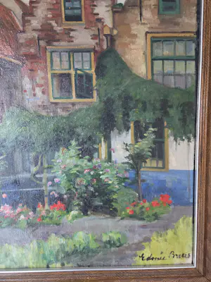 Edmee Broers - Huizen. Hofje. Bloemen. kopen? Bied vanaf 169!