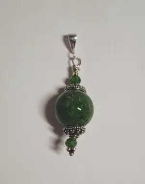 Nieuwe zilveren hanger  925  met jade Jade kopen? Bied vanaf 55!