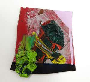 Fiona Rae - e.a. - Origineel schilderij nr. 0463 verkocht voor € 1!