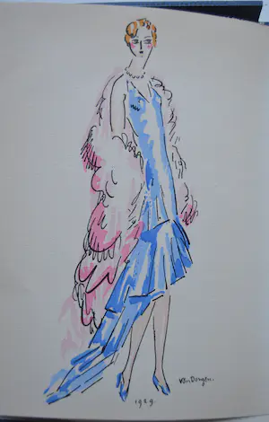 Kees van Dongen - Elles La Parisienne. Auteur; Gérard Bauer. Oplage 35 exemplaren! kopen? Bied vanaf 500!