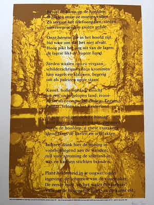 Joseph Beuys - De HONINGPOMP verkocht voor € 150!