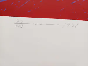 Tom Holland - "SACTO" 1971 - Aquatinta-Radierung - Auflage von 40 - signiert kopen? Bied vanaf 300!