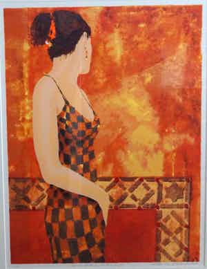 Willem van Scheijndel - She was looking back .... verkocht voor € 150!