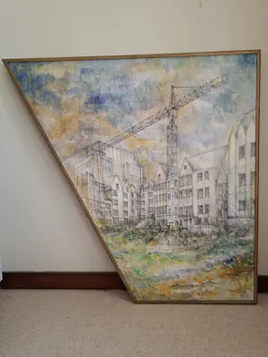 Jac van Van Nes - Zicht op Antwerpen kopen? Bied vanaf 350!