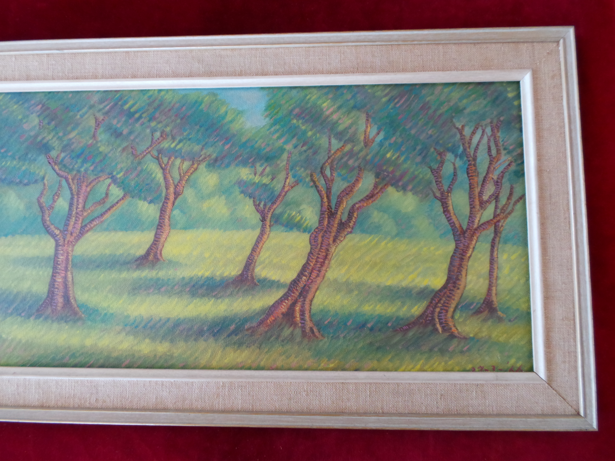 Niet of onleesbaar gesigneerd - Bosgezicht  kopen? Bied vanaf 1!