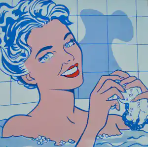 Roy Lichtenstein - Woman in Bath verkauft für € 100!