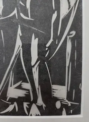 Hildo Krop - Dodenakker. Uit Wendingen. Ingelijst. kopen? Bied vanaf 99!