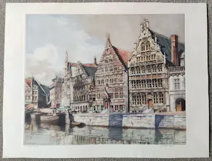 Hendrikus Roodenburg - Graslei, Gent kopen? Bied vanaf 90!