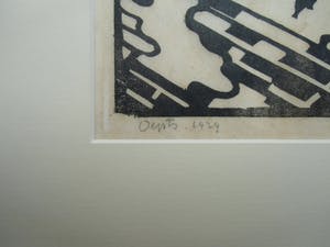 Wim Oepts - MARKTSCENE /// HOUTSNEDE VAN WIM OEPTS kopen? Bied vanaf 110!