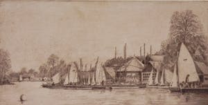 Niet of onleesbaar gesigneerd - Haven voor plezierboten kopen? Bied vanaf 1!